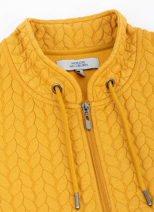 Quilted Funnel Neck Jacket