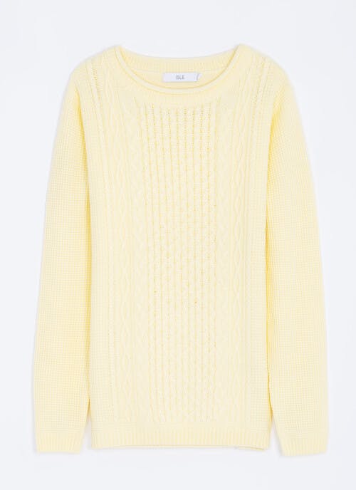 Textured Crew Neck Jumper
