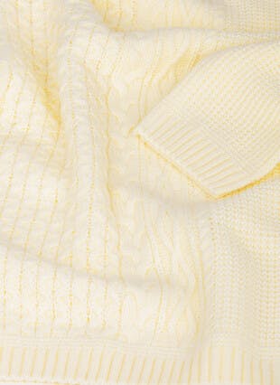 Textured Crew Neck Jumper