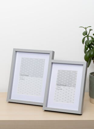 Grey Photo Frame 6x4"