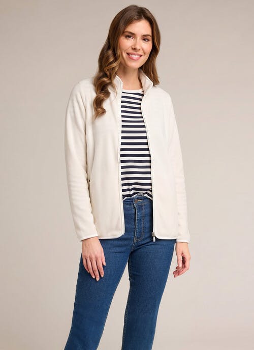 Fleece Funnel Neck Jacket