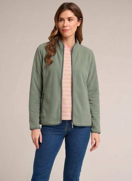 Fleece Funnel Neck Jacket