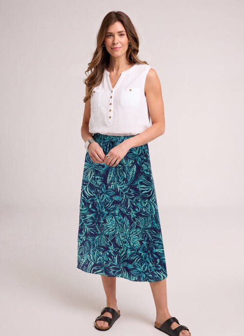 Elasticated Comfort Fit Skirt 