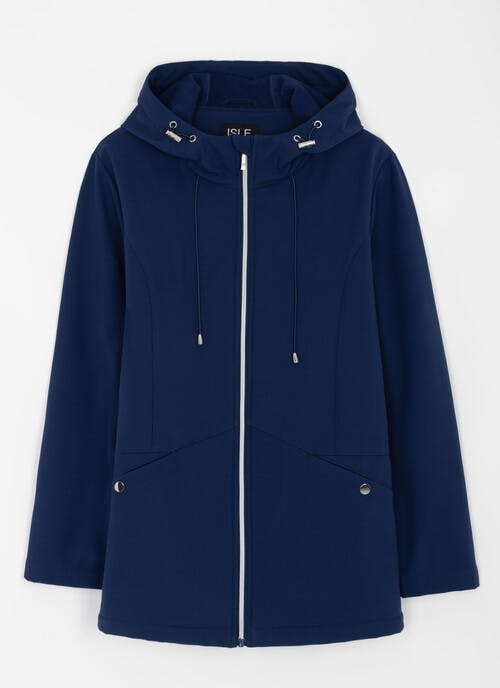 Hooded Soft Touch Quilted Jacket