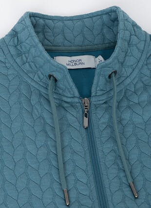 Quilted Jersey Funnel Neck Gilet