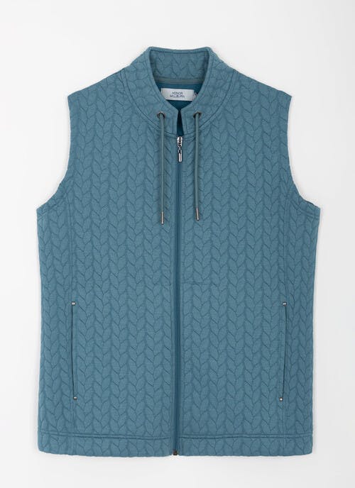 Quilted Jersey Funnel Neck Gilet