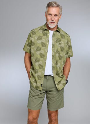 Regular Fit Cotton Chino Short