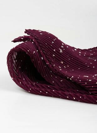 Lightweight Foil Speckle Print Scarf