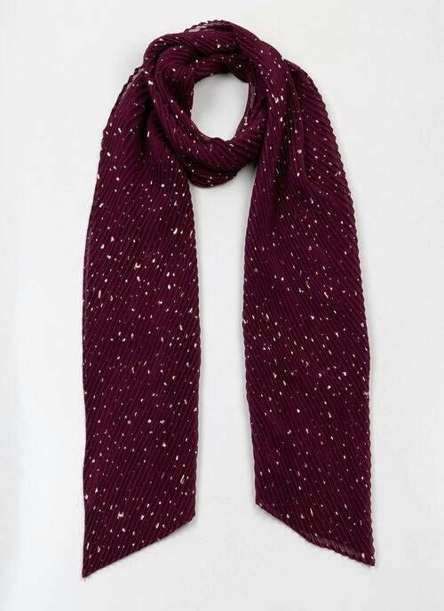 Lightweight Foil Speckle Print Scarf
