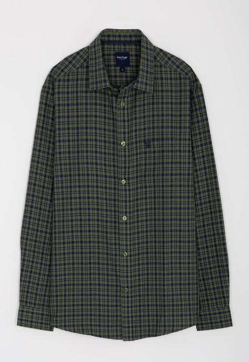 Easy Care Cotton Blend Long Sleeve Shirt