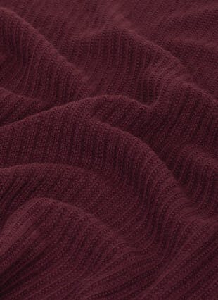Easy Care Textured Crew Neck Jumper