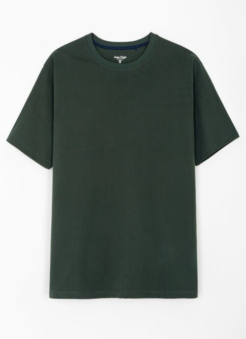 Pure Cotton Round Neck T-Shirt