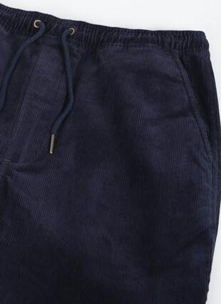 Pure Cotton Regular Fit Pull on Cord Trouser