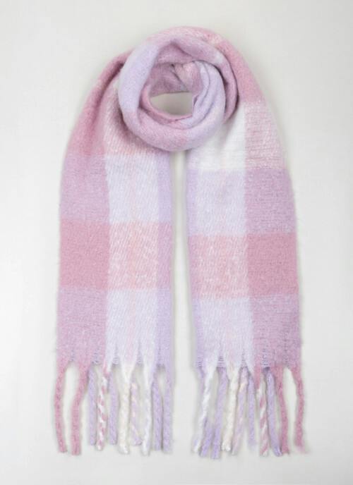 Boucle Check Scarf