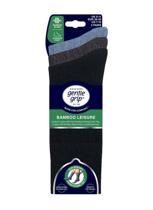3pk Bamboo Leisure Socks