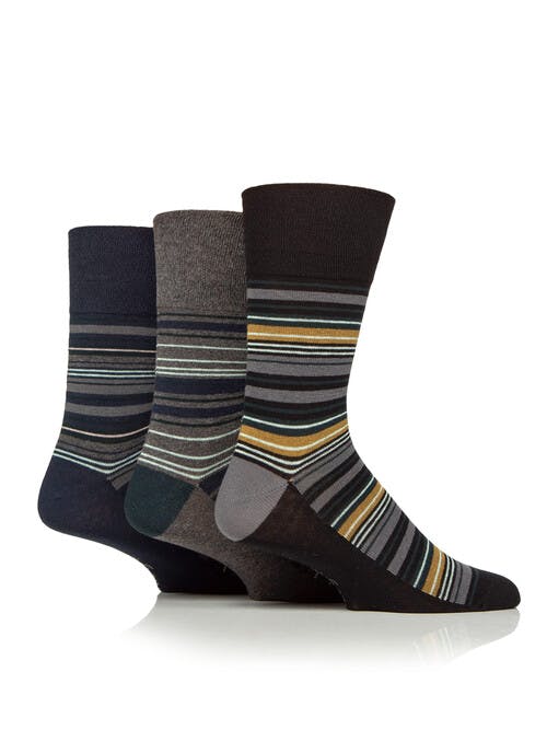 3pk Cotton Rich Socks