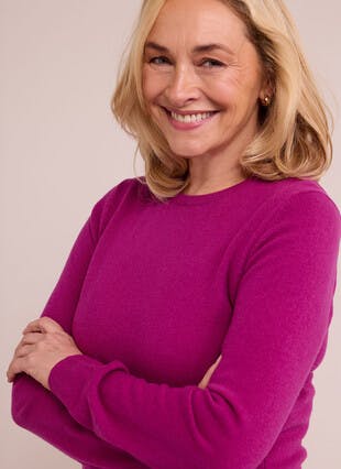 Pure Merino Wool Crew Neck Jumper 