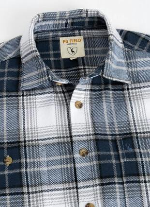Brushed Flannel Warm Handle Long Sleeved Overshirt