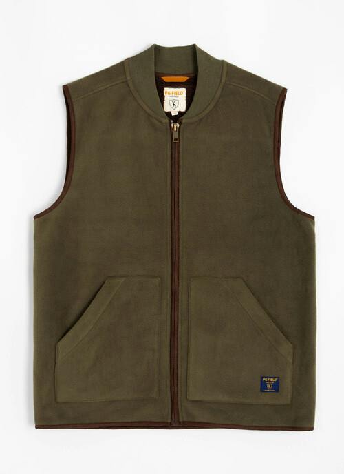 Fur Lined Fleece Gilet