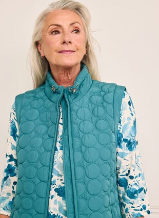 Fleece Lined Quilted Gilet