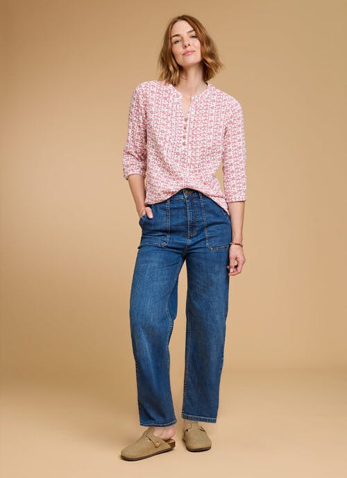 Authentic Style Wide Leg Jeans