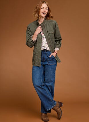 Authentic Style Wide Leg Jeans