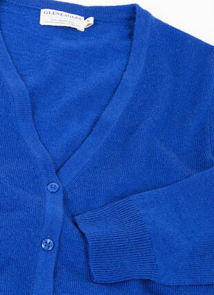 Pure Merino Wool V Neck Cardigan