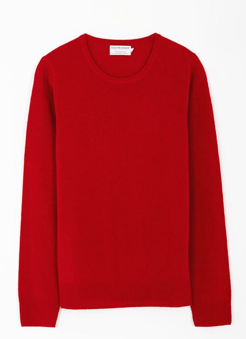 Pure Merino Wool Crew Neck Jumper 