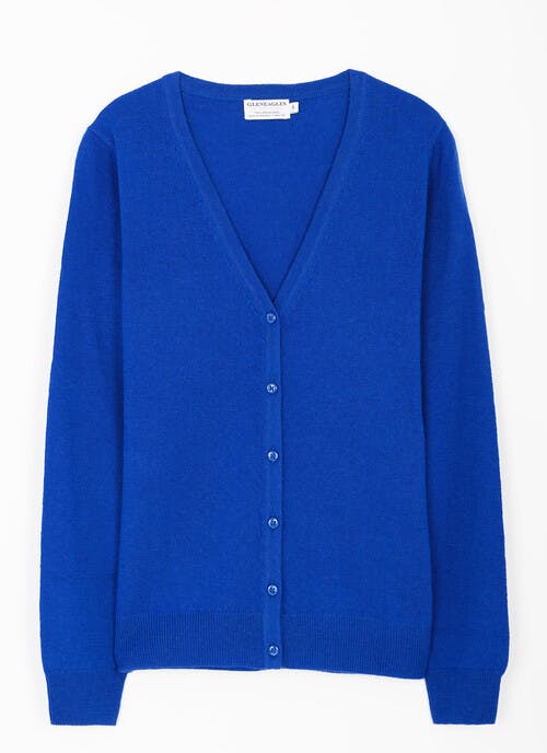 Pure Merino Wool V Neck Cardigan