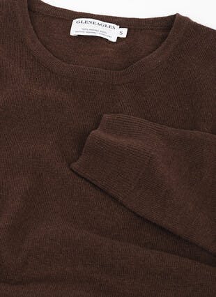 Pure Merino Wool Crew Neck Jumper 