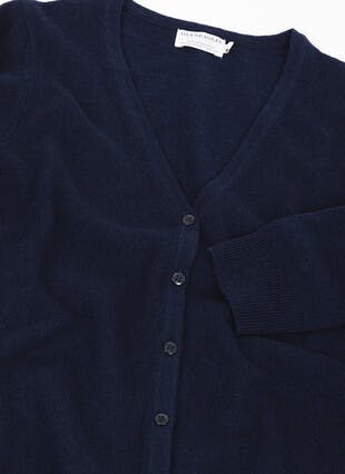 Pure Merino Wool V Neck Cardigan