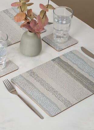 Spot Stripe Set of 4 Placemats