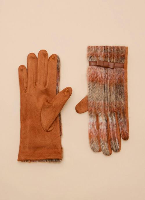 Rust Coco Tweed Glove