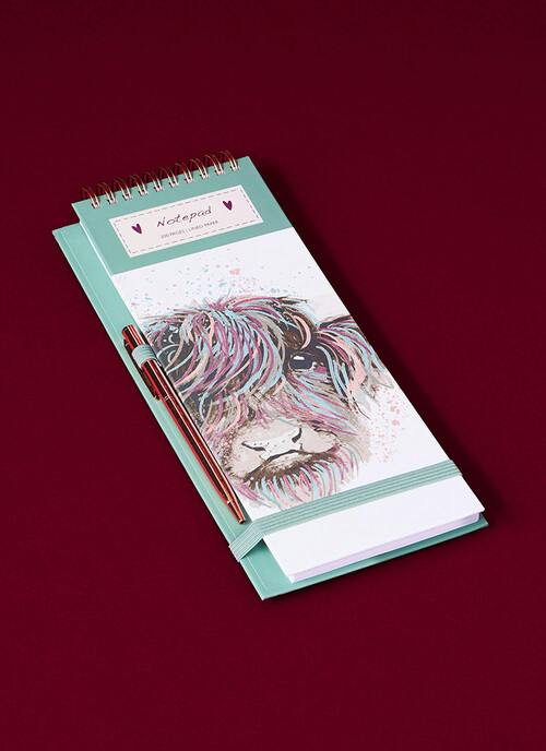 Highland Cow To Do List With Pen