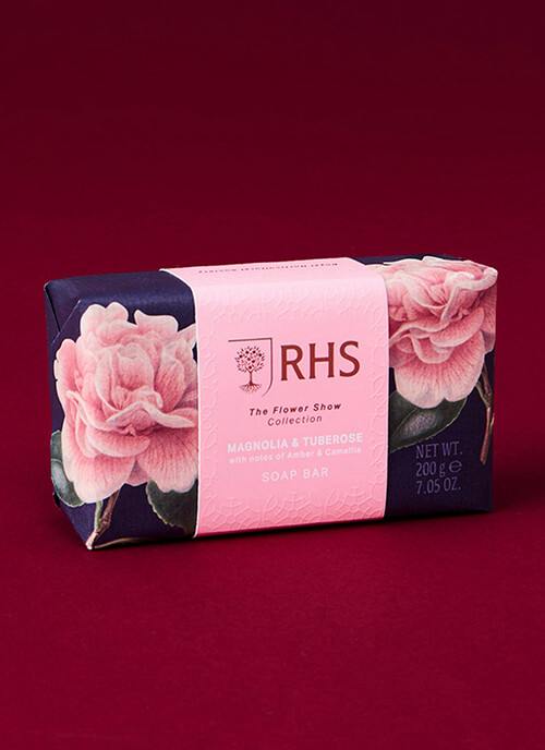 RHS Flower Show Magnolia Tuberose Soap 200g 