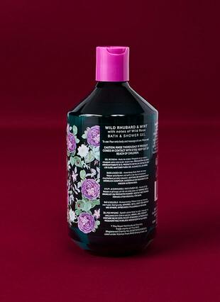 RHS Rewild Rhubarb & Mint Shower Gel 500ml