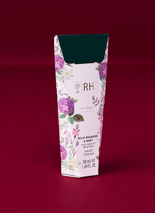 RHS Rewild Rhubarb & Mint Hand Cream 50ml