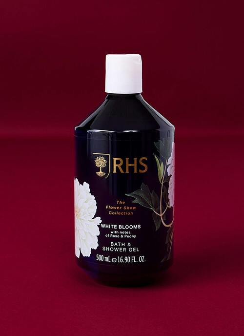 RHS Flower Show Snow White Blooms Shower Gel 500ml