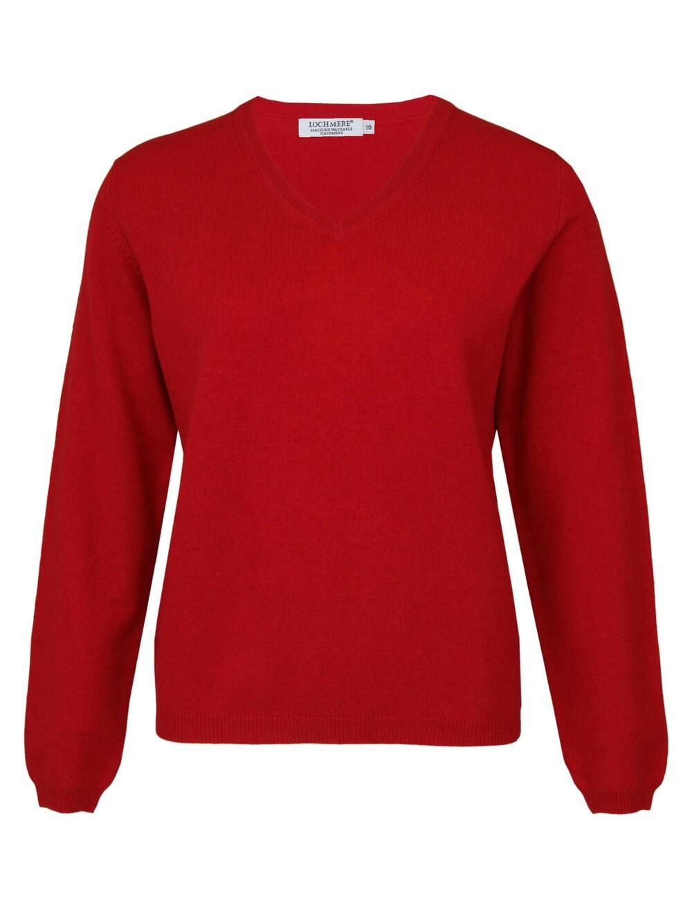 Cashmere V Neck Jumper Ewm